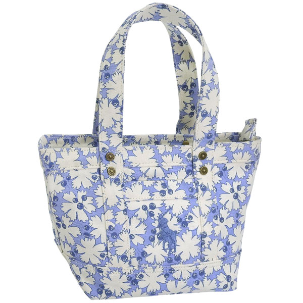 ラルフローレン バッグ レディース トートバッグ コットン ラベンダー 2AR067-P90 RALPH LAUREN