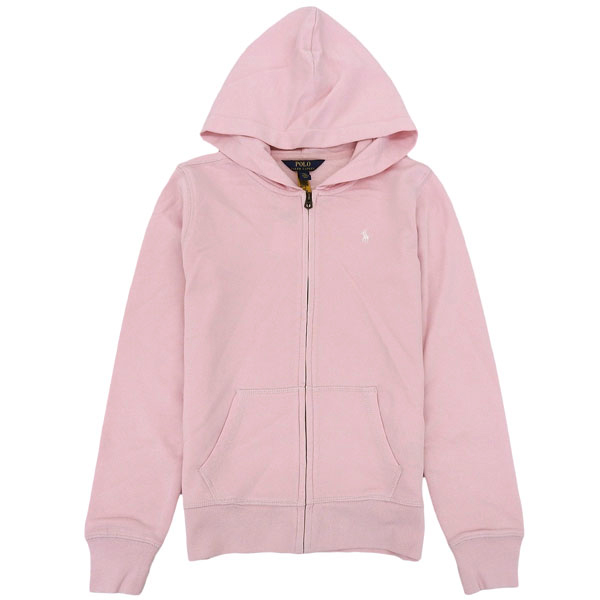 ラルフローレン パーカー フーディー フルジップ USガールズサイズ レディース 大人もOK キッズ XL(16) ピンク CORE REPLEN 313698766003XLPK RALPH LAUREN