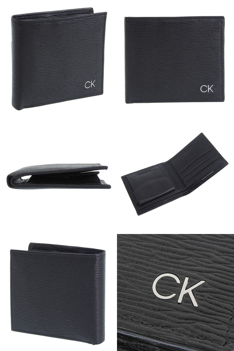 Calvin Klein（カルバン・クライン） 財布 メンズ 2つ折り 折財布