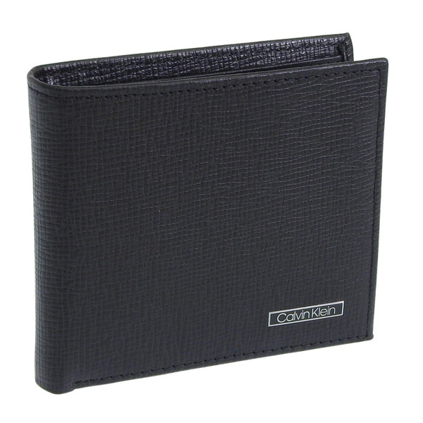 �J���o���N���C�� ���z �����Y 2�܂� �܍��z �R���p�N�g ���U�[ �u���b�N BILLFOLD W COIN POCKET 31CK130009 CALVIN KLEIN