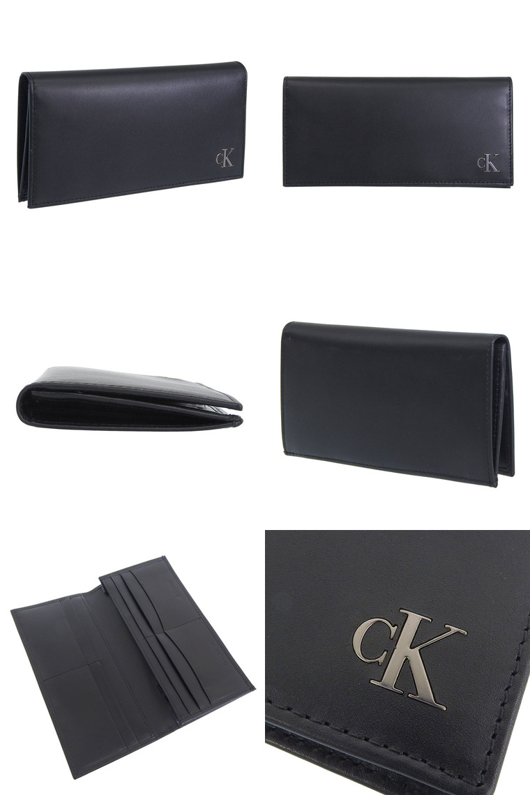 Calvin Klein（カルバン・クライン） 財布 メンズ 長財布 レザー