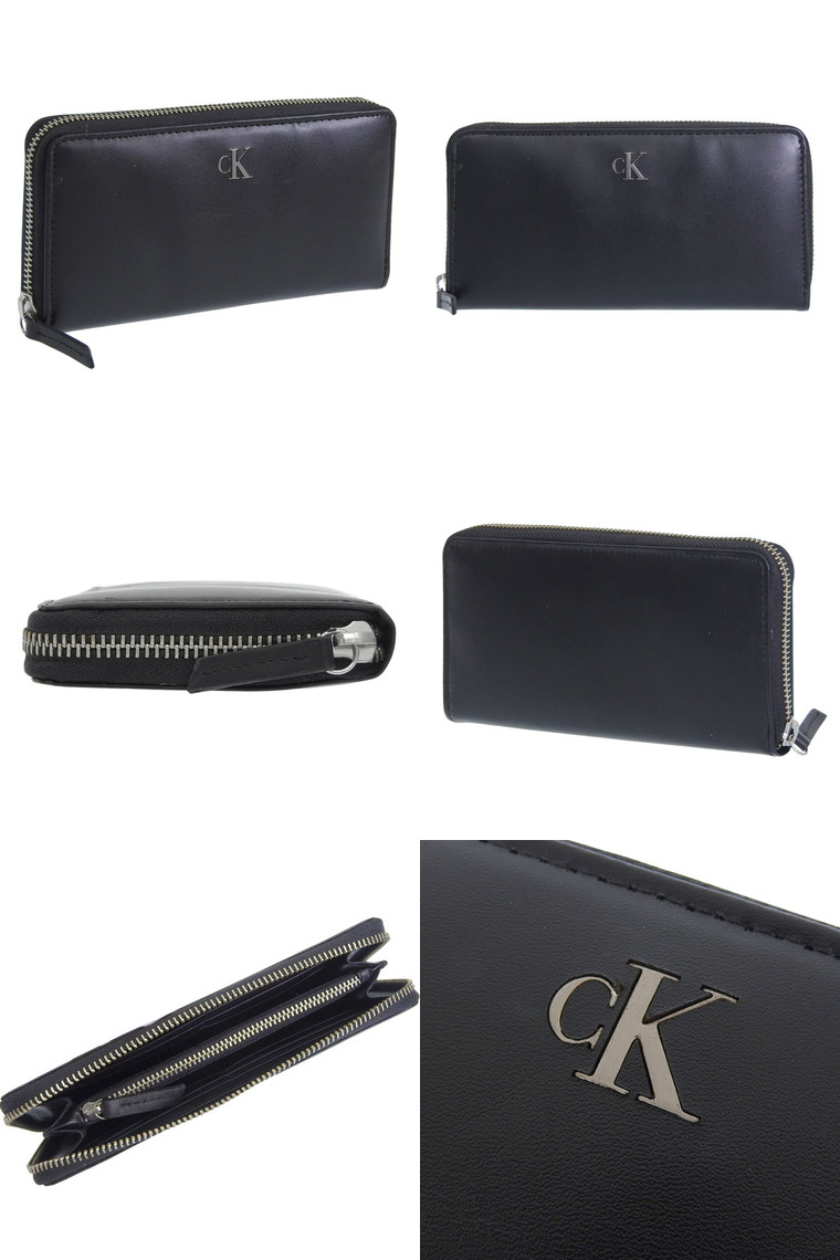 Calvin Klein（カルバン・クライン） 財布 メンズ 長財布 レザー