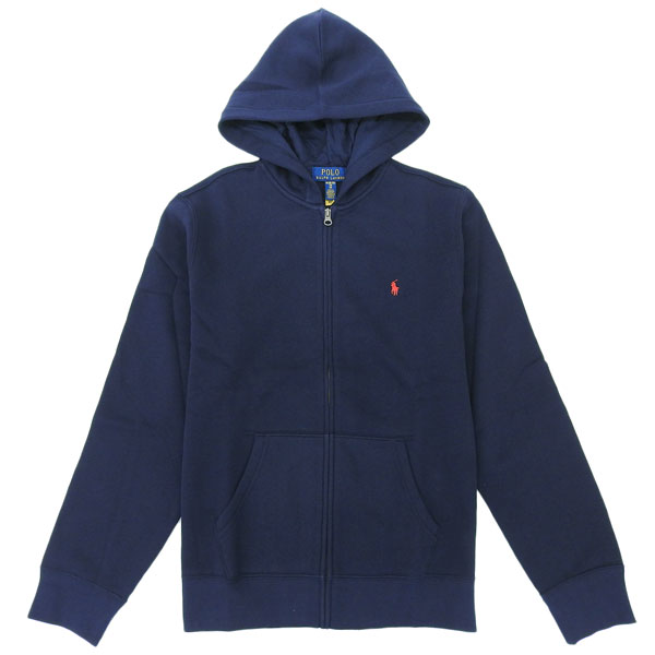 ラルフローレン パーカー フーディー フルジップ USボーイズサイズ メンズ レディース 大人もOK キッズ XL(18-20) ネイビー CORE REPLEN 323547626001XLNV RALPH LAUREN