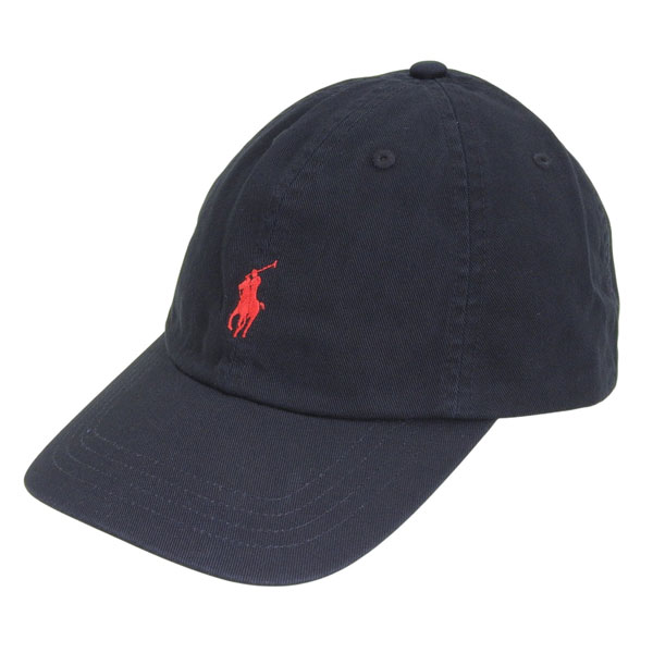 ラルフローレン 帽子 メンズ レディース キャップ 51～58cm コットン ブラック CORE REPLEN 323552489BK RALPH LAUREN