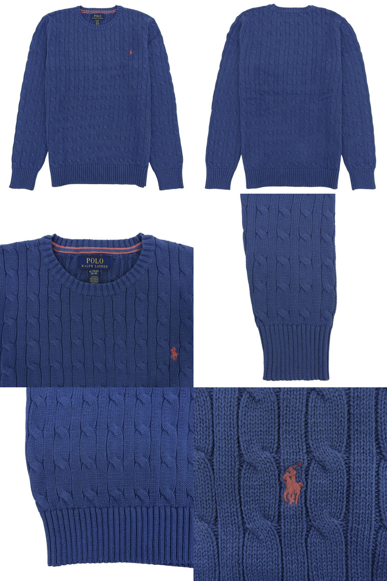 ラルフローレン　ニット　USサイズ　M 新品 POLO RALPH LAUREN（ポロ・ラルフローレン） ラルフローレン ニット