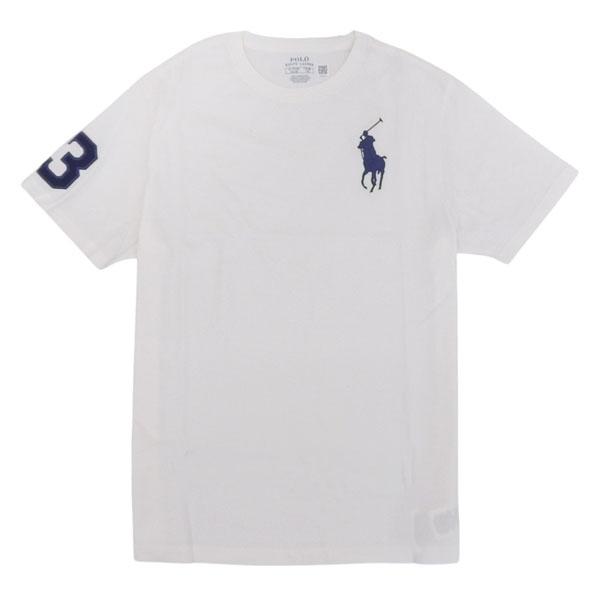 ラルフローレン Tシャツ 半袖 USボーイズ メンズ レディース キッズ L(14-16) コットン ホワイト C CORE 323832907037LWH RALPH LAUREN