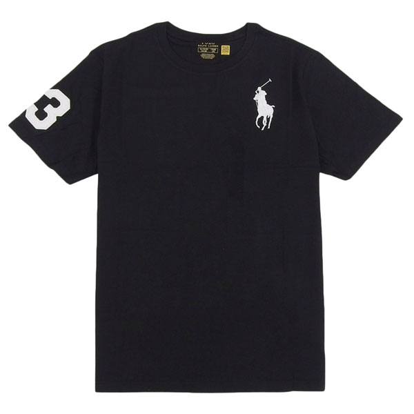 ラルフローレン Tシャツ 半袖 USボーイズ メンズ レディース キッズ XL(18-20) コットン ブラック C CORE 323832907055XLBK RALPH LAUREN