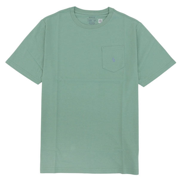 ラルフローレン Tシャツ カットソー 半袖 USボーイズサイズ キッズ レディース 大人もOK XL(18 20) コットン グリーン 323970333503GRXL RALPH LAUREN