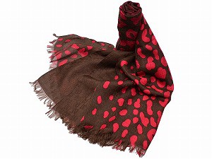 GG グッチGUCCI マフラー ストール レオパード柄 325338 アウトレット