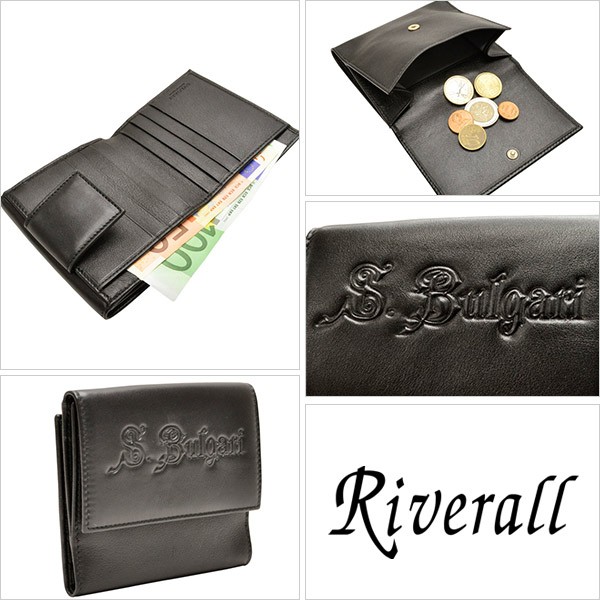 BVLGARI（ブルガリ） 財布 S.BUIGARI 二つ折り財布 ソリティオブルガリ