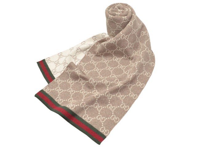 GUCCI（グッチ） GUCCI GG柄 マフラー ストール 325806 アウトレット