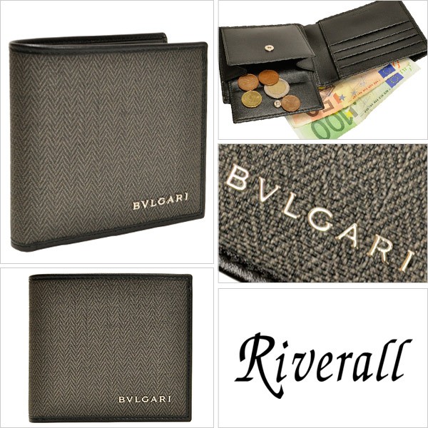 BVLGARI ブルガリ メンズ 財布 二つ折り財布 新作 32581