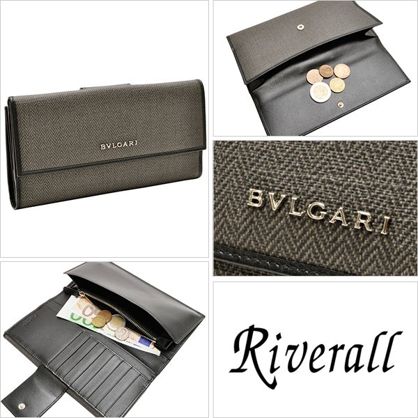 BVLGARI ブルガリ 長財布 二つ折り財布 BVLGARI（ブルガリ） 長財布 メンズ 二つ折り 新作 32589 : FASCINO