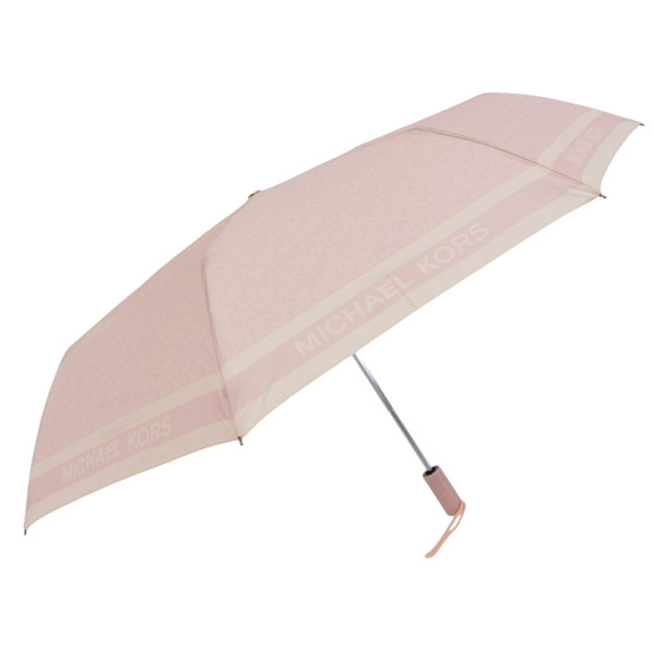 マイケルコース 折りたたみ傘 折り畳み傘 レディース アウトレット ピンク TRAVEL UMBRELLA 35F3GTFN4B-LTPWBL MICHAEL KORS