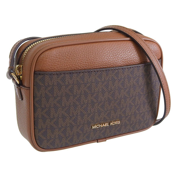 マイケルコース バッグ レディース ショルダーバッグ アウトレット PVC ブラウン JET SET TRAVEL SM CAMERA XBODY 35R6GTVC5B BROWN MICHAEL KORS