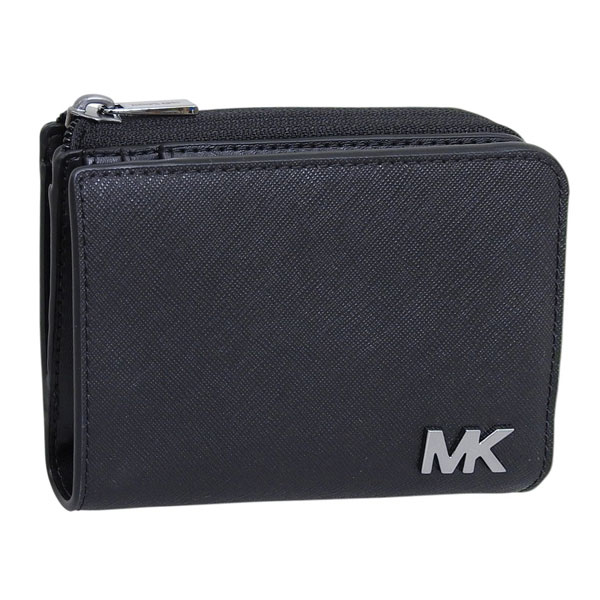マイケルコース 財布 メンズ 二つ折り財布 アウトレット ブラック COOPER FOLIO WALLET 36S5LCOF3O-BLACK MICHAEL KORS