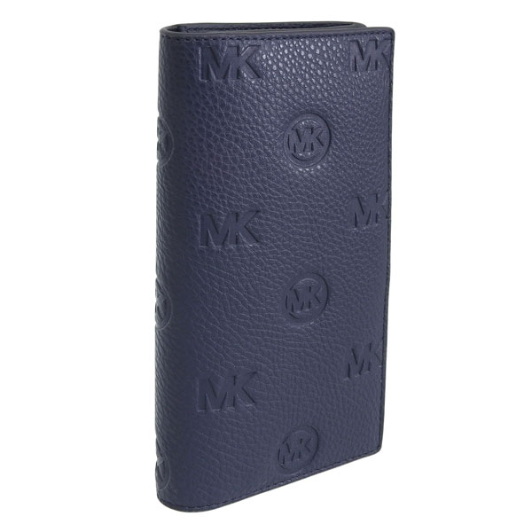 MICHAEL KORS ネイビー 長財布 MICHAEL KORS（マイケルコース） 財布 メンズ 長財布 アウトレット