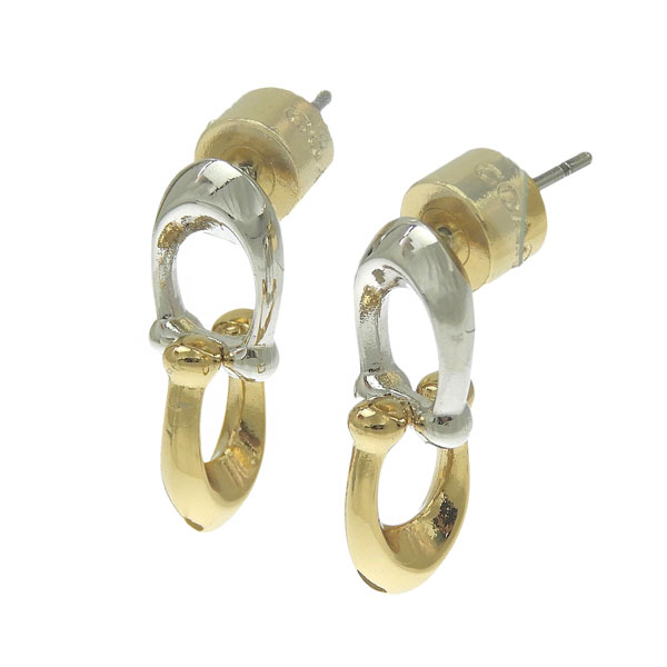 コーチ アクセサリー レディース ピアス ゴールド×シルバー 37351443TWO974 COACH