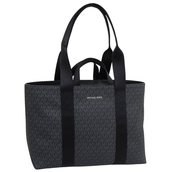マイケルコース バッグ メンズ トートバッグ アウトレット ブラック COOPER DUAL HANDLE TOTE W ZIP 37S5LCOT9B-BLACK MICHAEL KORS A4対応