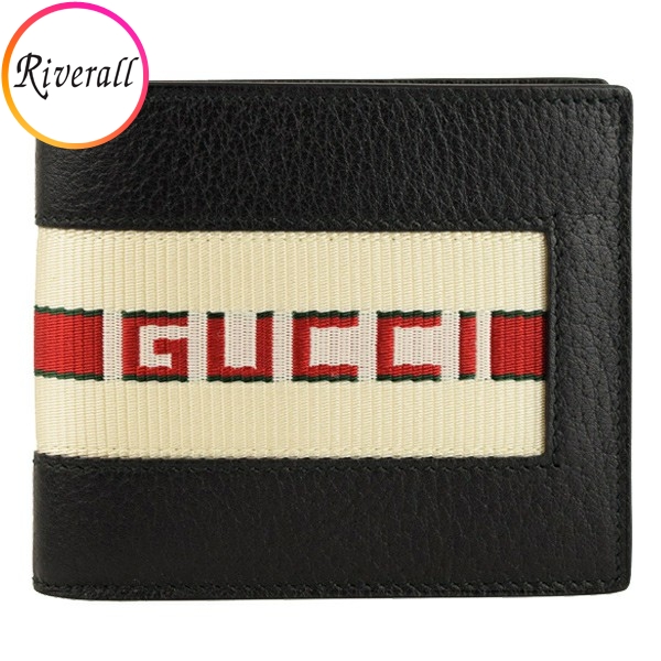 【ポイント10倍】グッチ GUCCI 財布 折財布 二つ折り 札入れ メンズ アウトレット 408827 ショッパー付き