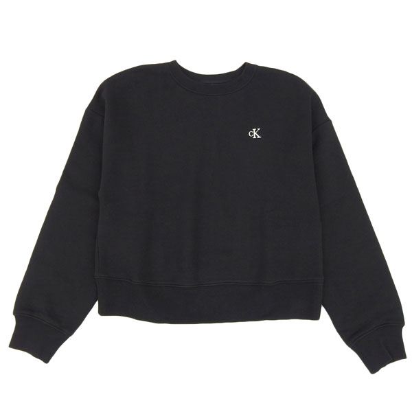 カルバンクライン XS スウェット レディース アウトレット ブラック 40WJ241 002XS CALVIN KLEIN