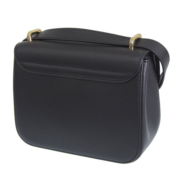 ヴィヴィアンウエストウッド バッグ レディース ショルダーバッグ レザー ブラック LINDA CROSSBODY 43040069L001QN401 VIVIENNE WESTWOODの画像
