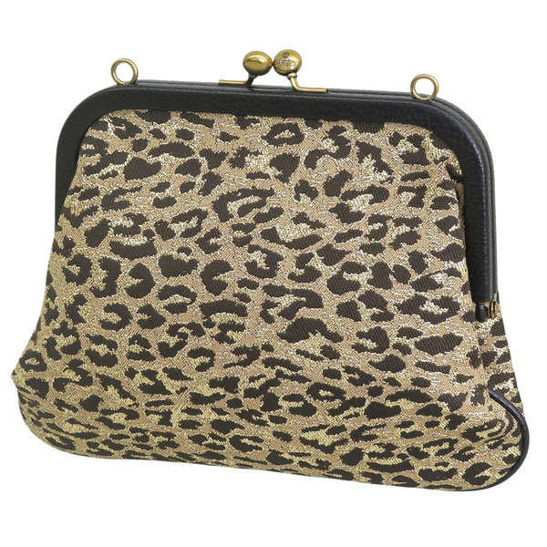 ヴィヴィアンウエストウッド バッグ レディース ショルダーバッグ クラッチ ゴールドマルチ VIVIENNE VIVIENNE’S CLUTCH 4402009CUW00N3D201 VIVIENNE WESTWOODの画像