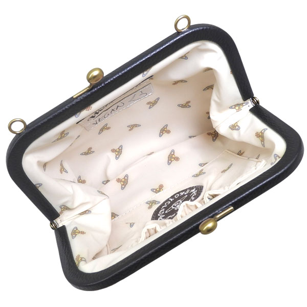 ヴィヴィアンウエストウッド バッグ レディース ショルダーバッグ クラッチ ゴールドマルチ VIVIENNE VIVIENNE’S CLUTCH 4402009CUW00N3D201 VIVIENNE WESTWOODの画像
