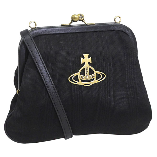 ヴィヴィアンウエストウッド バッグ レディース ショルダーバッグ 2way クラッチ ブラック VIVIENNE VIVIENNE’S CLUTCH 4402009CUW00SSN201 VIVIENNE WESTWOOD