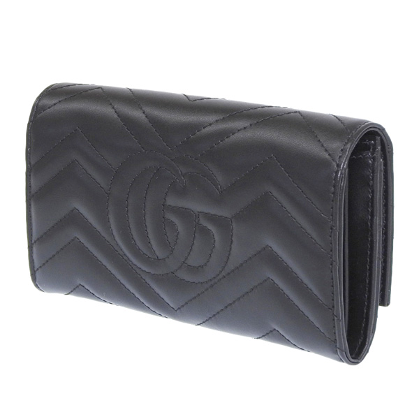 GUCCI グッチ 財布 レディース 長財布 レザー ブラック