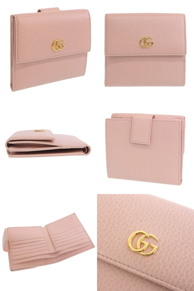 GUCCI（グッチ） 財布 二つ折り レディース アウトレット 折財布