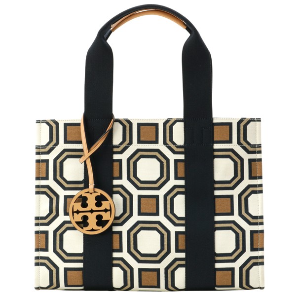 【ストアポイント5％還元】トリーバーチ バッグ TORY BURCH トートバッグ ジオメトリック柄 46429 アウトレット レディース