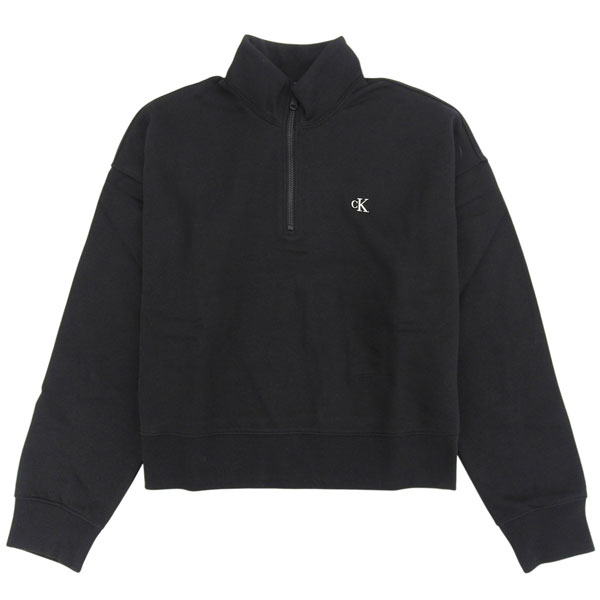 カルバンクライン スウェット レディース アウトレット M ブラック 47D266G 001M CALVIN KLEIN