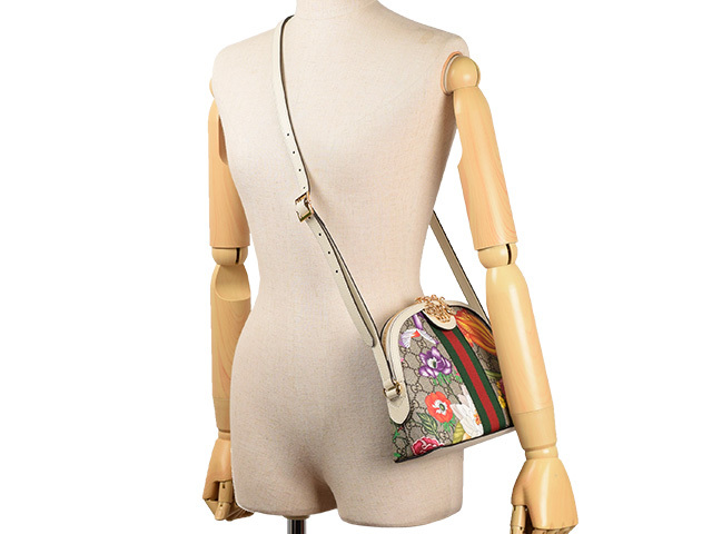 グッチ GUCCI バッグ ショルダーバッグ 斜めがけ 花柄 アウトレット