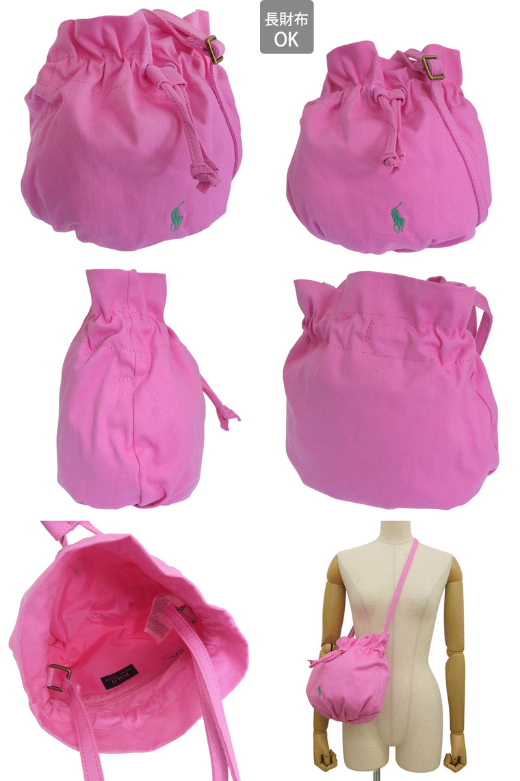 ラルフローレン バッグ レディース ショルダーバッグ 巾着 コットン 4AR165 RALPH LAUREN | POLO RALPH LAUREN | 02