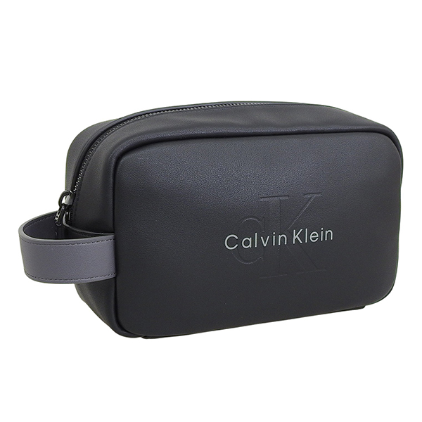 カルバンクライン バッグ メンズ セカンドバッグ アウトレット ブラック BOLD DOPP KIT 4D1238G 001 CALVIN KLEIN