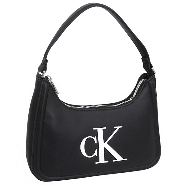 カルバンクライン バッグ レディース ハンドバッグ アウトレット ブラック BOLD CK SMALL SHOULDER BAG 4F3230G 002 CALVIN KLEIN