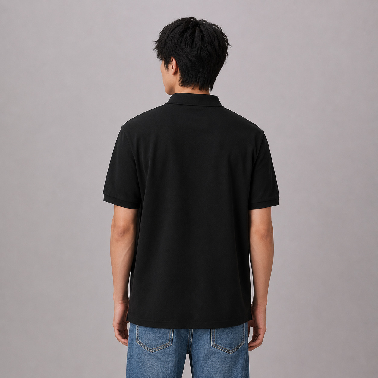   カルバンクライン ポロシャツ 黒 Calvin Klein（カルバン・クライン） 【並行輸入品】 韓国直送