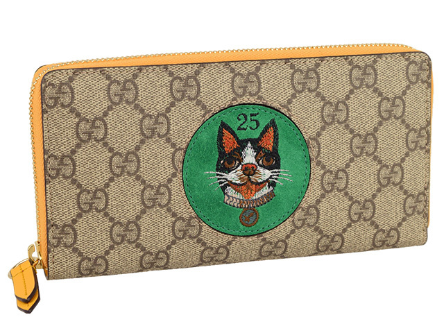 ポイント10％還元】グッチ GUCCI 財布 長財布 ラウンドファスナー 