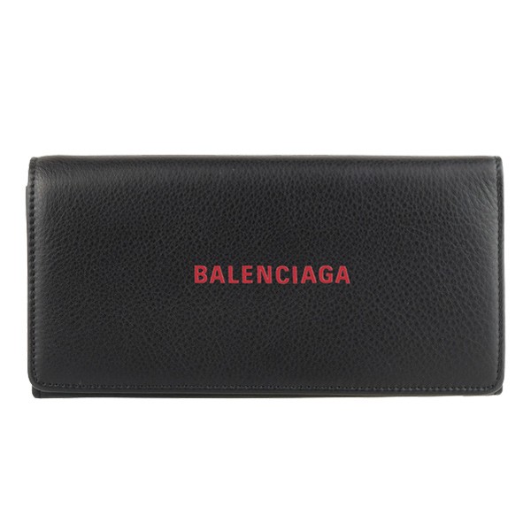 クーポン発行） 美品 BALENCIAGA DLQHN 長財布 エブリデイ レザー