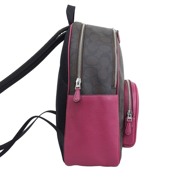 未使用 COACH コーチ ミニリュック F29656 ブラック ピンク スター