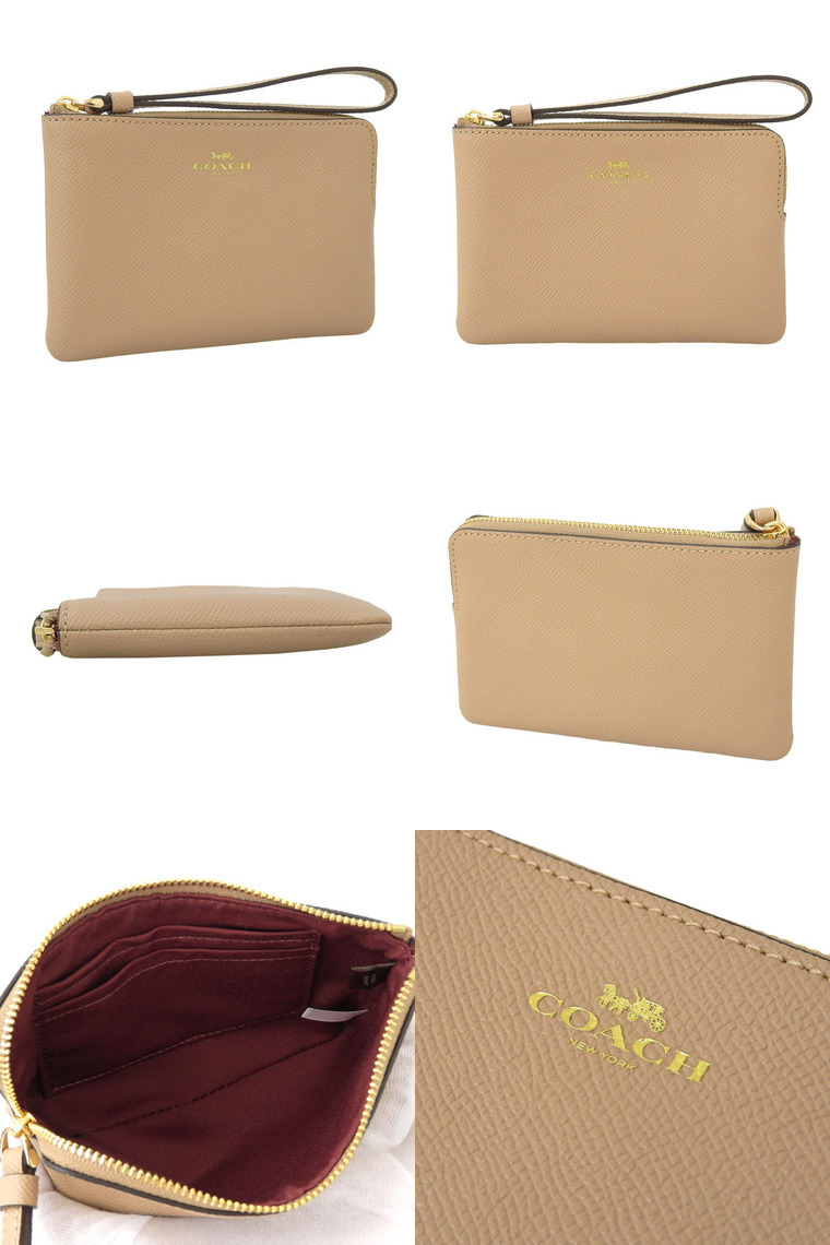 【国内発送】 COACH アウトレット レディース ポーチ COACH コーチ ポーチ レディース アウトレット リストレット