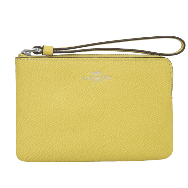 コーチ COACH ポーチ （イエロー）