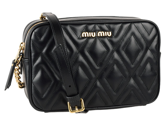 ミュウミュウ MIUMIU バッグ ショルダーバッグ 斜めがけ チェーン 