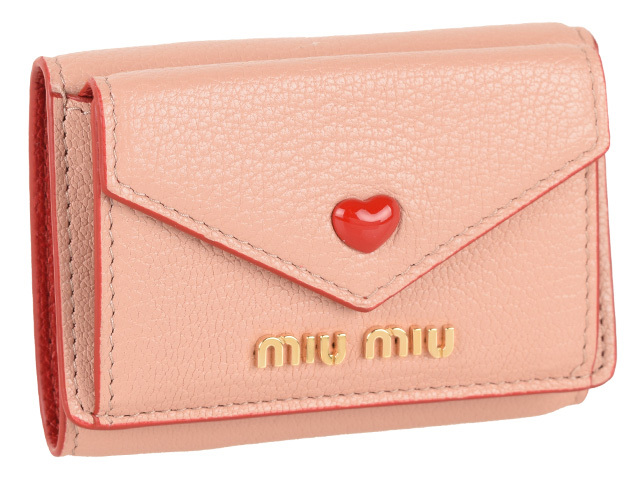 ミュウミュウ Miumiu 財布 折財布 ミニ コンパクト ハート アウトレット 5mh021 5mh021malo Orch リヴェラール 通販 Yahoo ショッピング