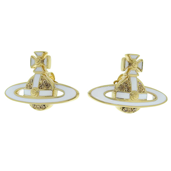 ヴィヴィアン ウエストウッド Vivienne Westwood ピアス （ホワイト）