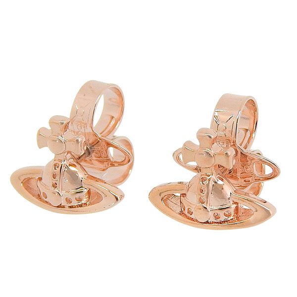 ヴィヴィアンウエストウッド アクセサリー レディース ピアス ピンクゴールドカラー LORELEI STUD EARRINGS 6201035902G002 VIVIENNE WESTWOOD