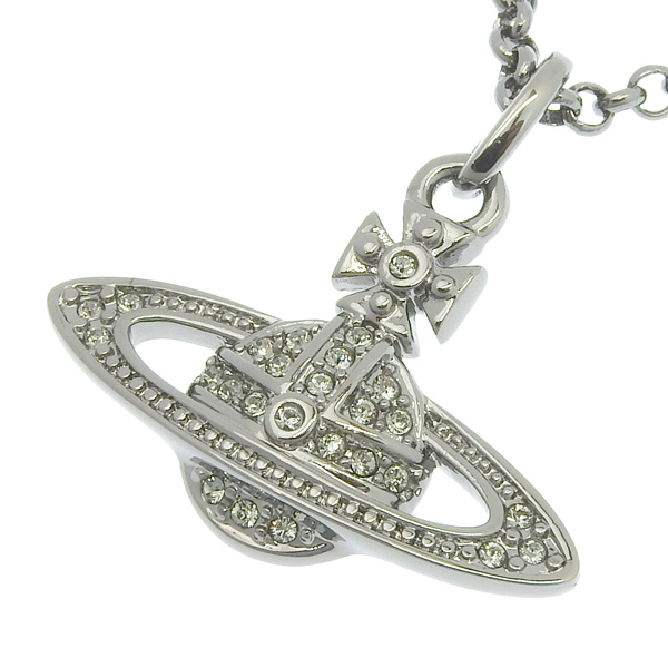 ヴィヴィアンウエストウッド アクセサリー レディース ネックレス ルテニウム MINI BAS RELIEF PENDANT 6302008602S108CN VIVIENNE WESTWOOD