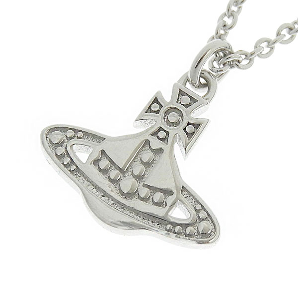 ヴィヴィアンウエストウッド アクセサリー レディース ネックレス プラチナム MARINETTA PENDANT 630203HQ02P019 VIVIENNE WESTWOOD