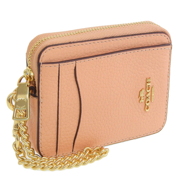 5％ポイント還元 コーチ COACH RFB ZIP CARD CASE カードケース 名刺入れ 小物 レザー ピンク レディース 6303  アウトレット :6303ims9w:リヴェラール - 通販 - Yahoo!ショッピング